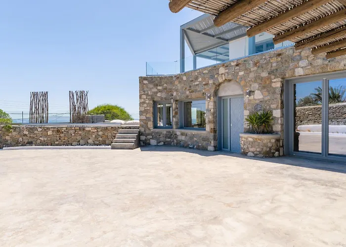 Infinium One, Sunset Views 10' From Mykonos Town! * Agios Stefanos (Mykonos)