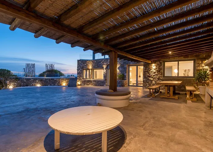 Infinium One, Sunset Views 10' From Mykonos Town! Villa Agios Stefanos (Mykonos)