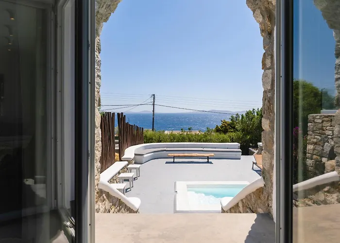 Infinium One, Sunset Views 10' From Mykonos Town! Agios Stefanos (Mykonos)