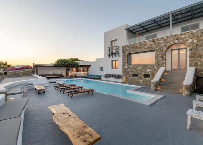 Infinium One, Sunset Views 10' From Mykonos Town!