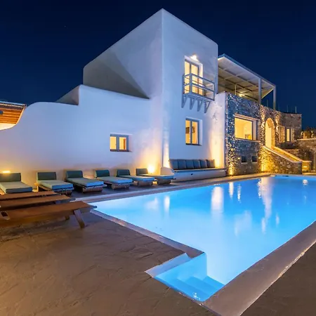 Villa Infinium One, Sunset Views 10' From Mykonos Town! *