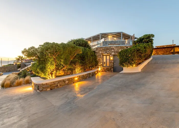 Villa Infinium One, Sunset Views 10' From Mykonos Town! Agios Stefanos (Mykonos)