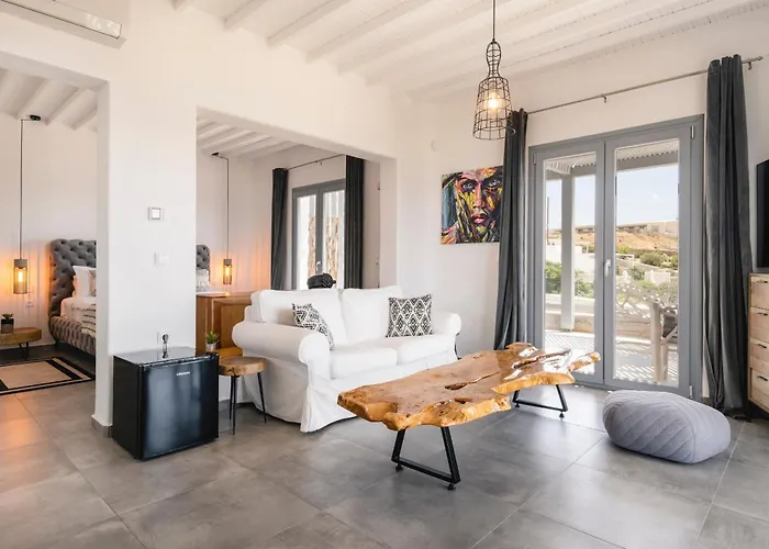 Infinium One, Sunset Views 10' From Mykonos Town!