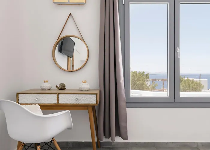 Infinium One, Sunset Views 10' From Mykonos Town! Villa