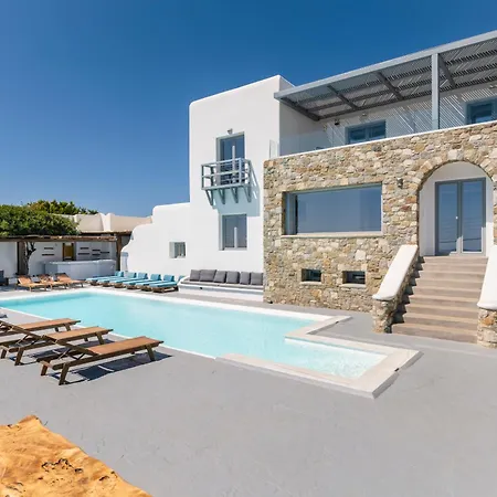 Infinium One, Sunset Views 10' From Mykonos Town! Villa