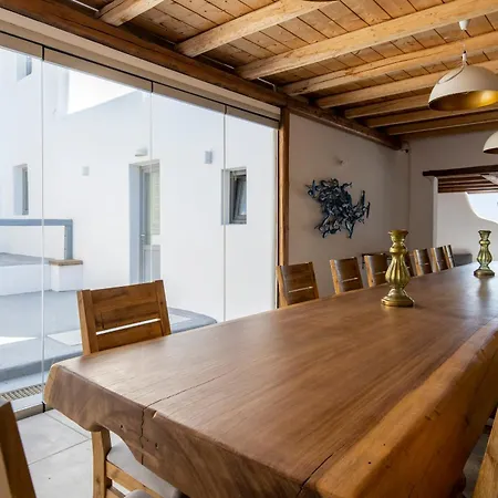 וילה Infinium One, Sunset Views 10' From Mykonos Town!