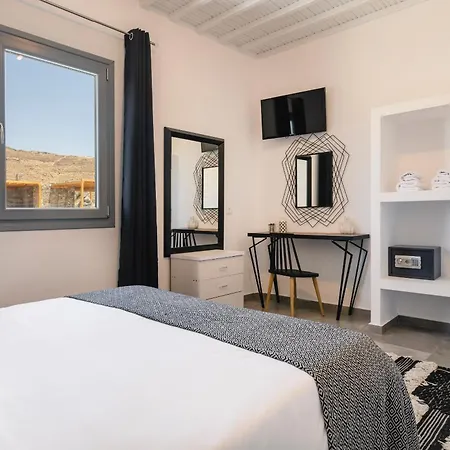 וילה Infinium One, Sunset Views 10' From Mykonos Town! *
