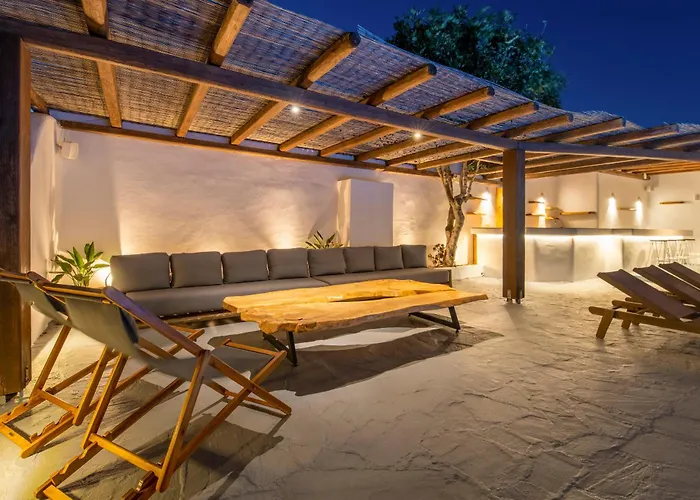 Infinium One, Sunset Views 10' From Mykonos Town! 빌라 아기오스 스테파노스