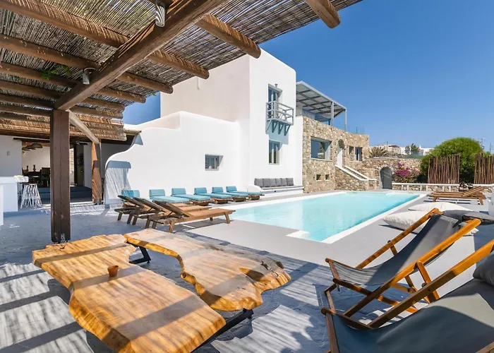 Infinium One, Sunset Views 10' From Mykonos Town! 빌라