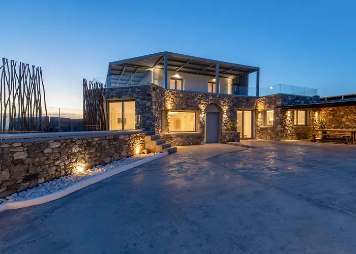 Infinium One, Sunset Views 10' From Mykonos Town! Villa Agios Stefanos (Mykonos)