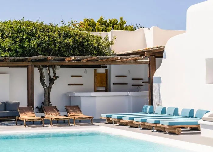 Infinium One, Sunset Views 10' From Mykonos Town! 빌라