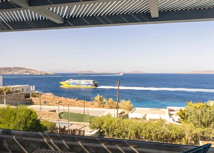 Infinium One, Sunset Views 10' From Mykonos Town! Villa Agios Stefanos (Mykonos)