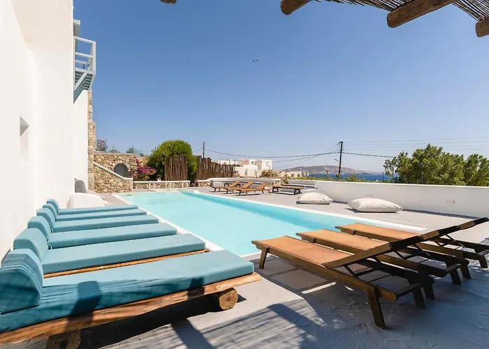 Infinium One, Sunset Views 10' From Mykonos Town! * 아기오스 스테파노스
