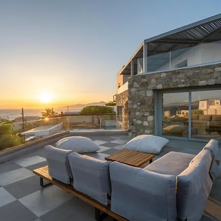 Infinium One, Sunset Views 10' From Mykonos Town! * Agios Stefanos (Mykonos)