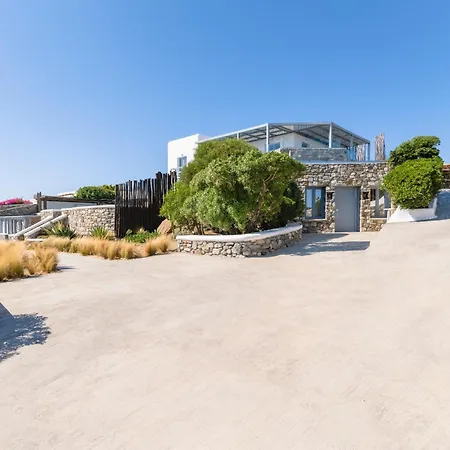 Infinium One, Sunset Views 10' From Mykonos Town! Villa *