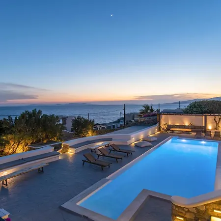 Infinium One, Sunset Views 10' From Mykonos Town! * Agios Stefanos (Mykonos)