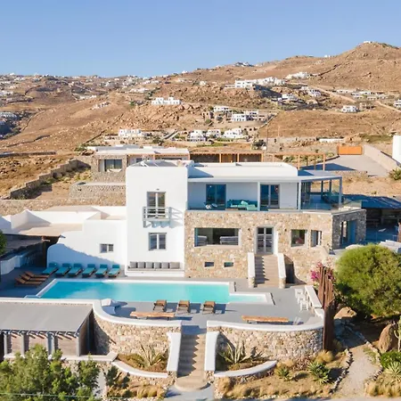 Infinium One, Sunset Views 10' From Mykonos Town! Villa *