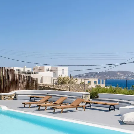 Infinium One, Sunset Views 10' From Mykonos Town! Agios Stefanos (Mykonos)