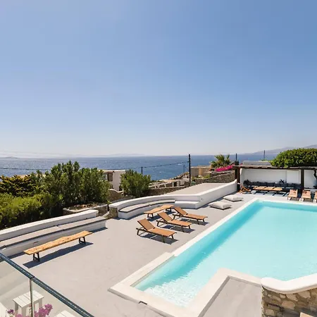 Villa Infinium One, Sunset Views 10' From Mykonos Town!