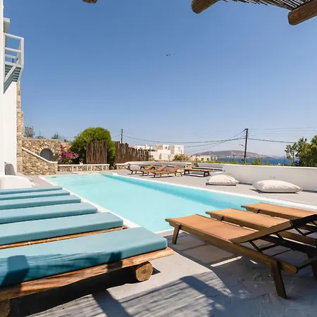 Infinium One, Sunset Views 10' From Mykonos Town! * Agios Stefanos (Mykonos)